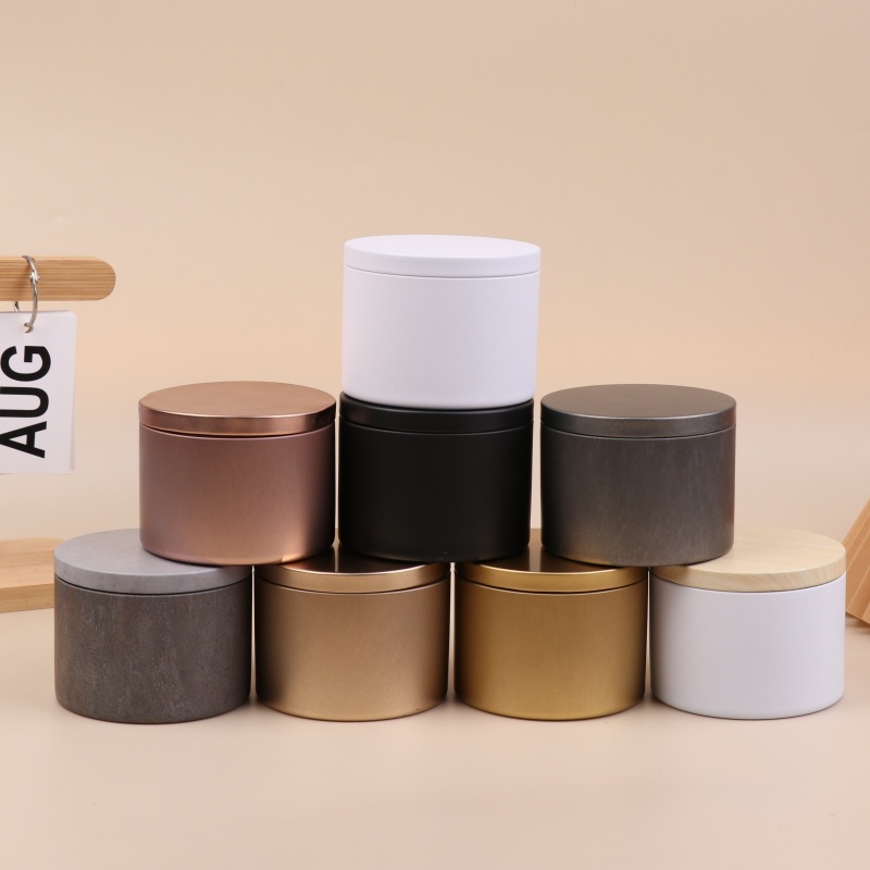 Wholesale 8oz Candle Tin Cans  - огляд і ціна Candle Making Jars With Lids