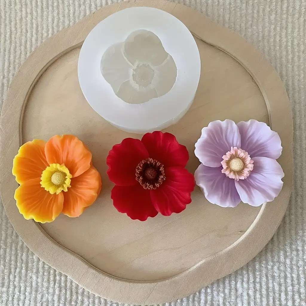 Flower Silicone Candle Mold, C - огляд і ціна Candle Making Jug