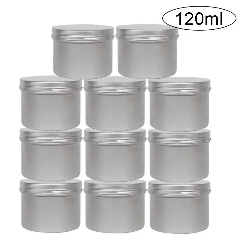 120ml 6/12/18/24/48Pcs Aluminu - огляд і ціна Tin Container Lid