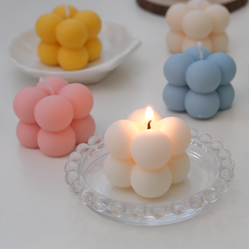 3D Bubble Cube Candle Silicone - огляд і ціна Candle Making Tutorial