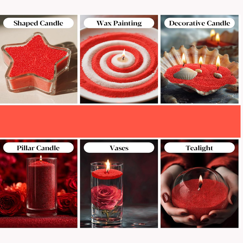 100G Green White Red Sand Pear - огляд і ціна Candle Making Kits