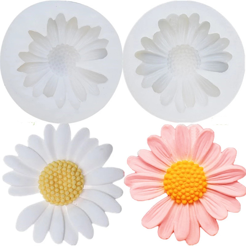 3D Daisy Flower Mold Sun Silic - огляд і ціна Candle Making Tutorial