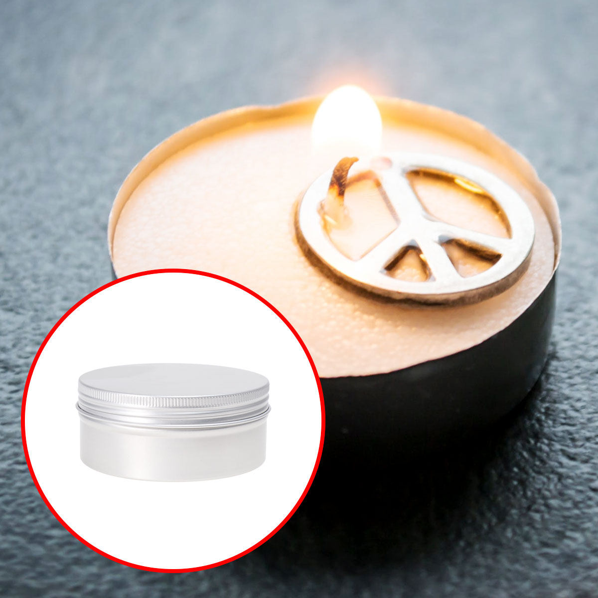 10Pcs Threaded Aluminium Bottl - огляд і ціна Tin Container Lid