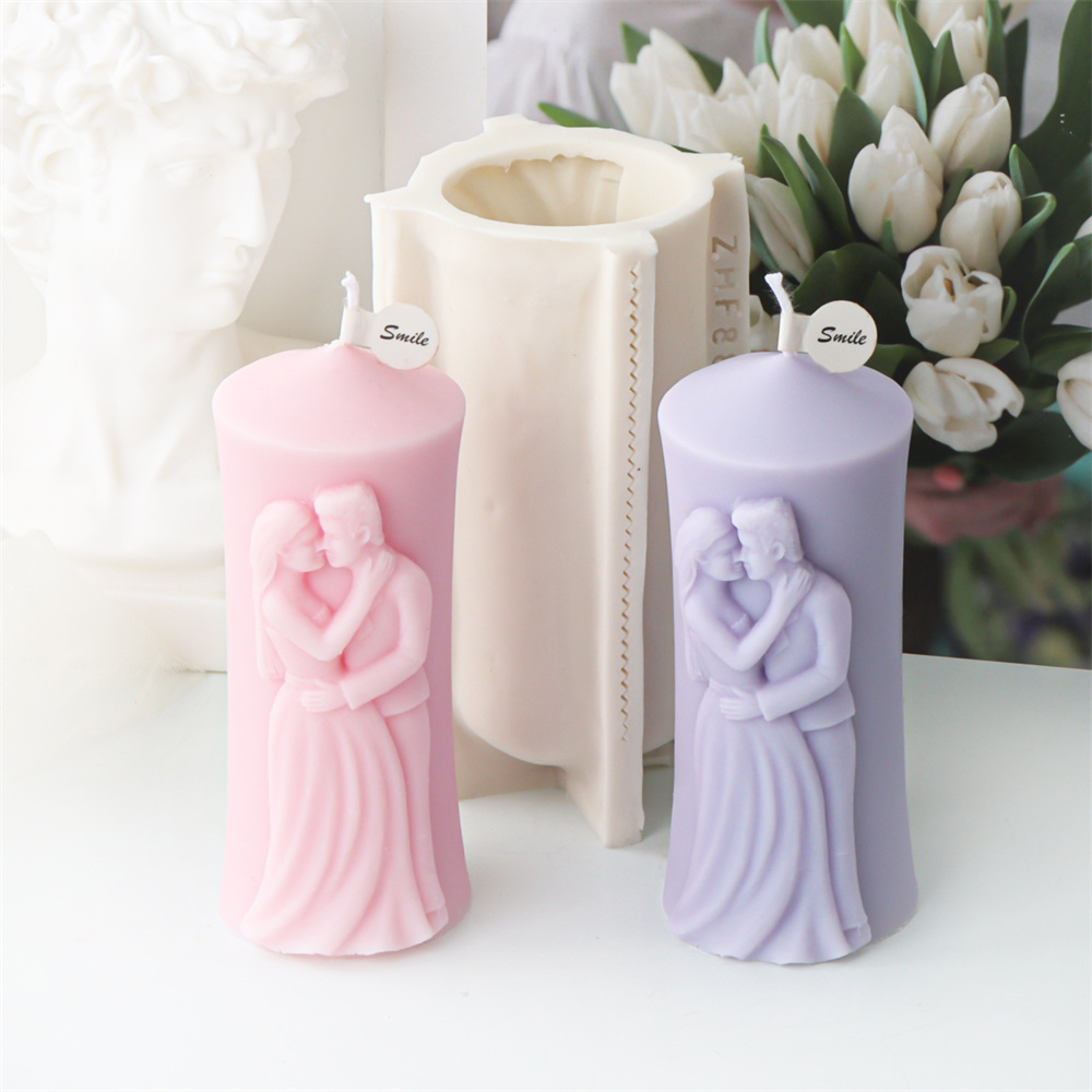 Man and Woman Pillar Silicone  - огляд і ціна Candle Making Kits