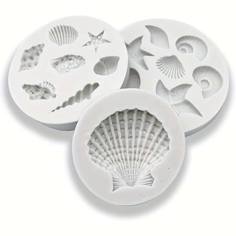 3pcs/set, Shell Mold Set, Irre - огляд і ціна Candle Making Kits