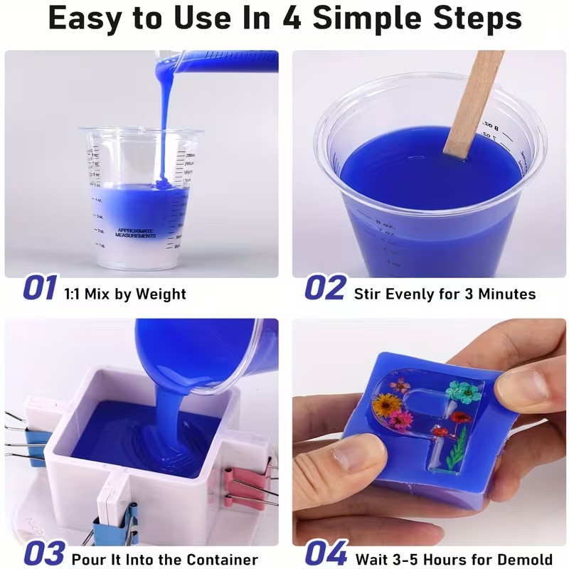 Silicone Mold Making Kit, Fast - огляд і ціна Candle Making Kits