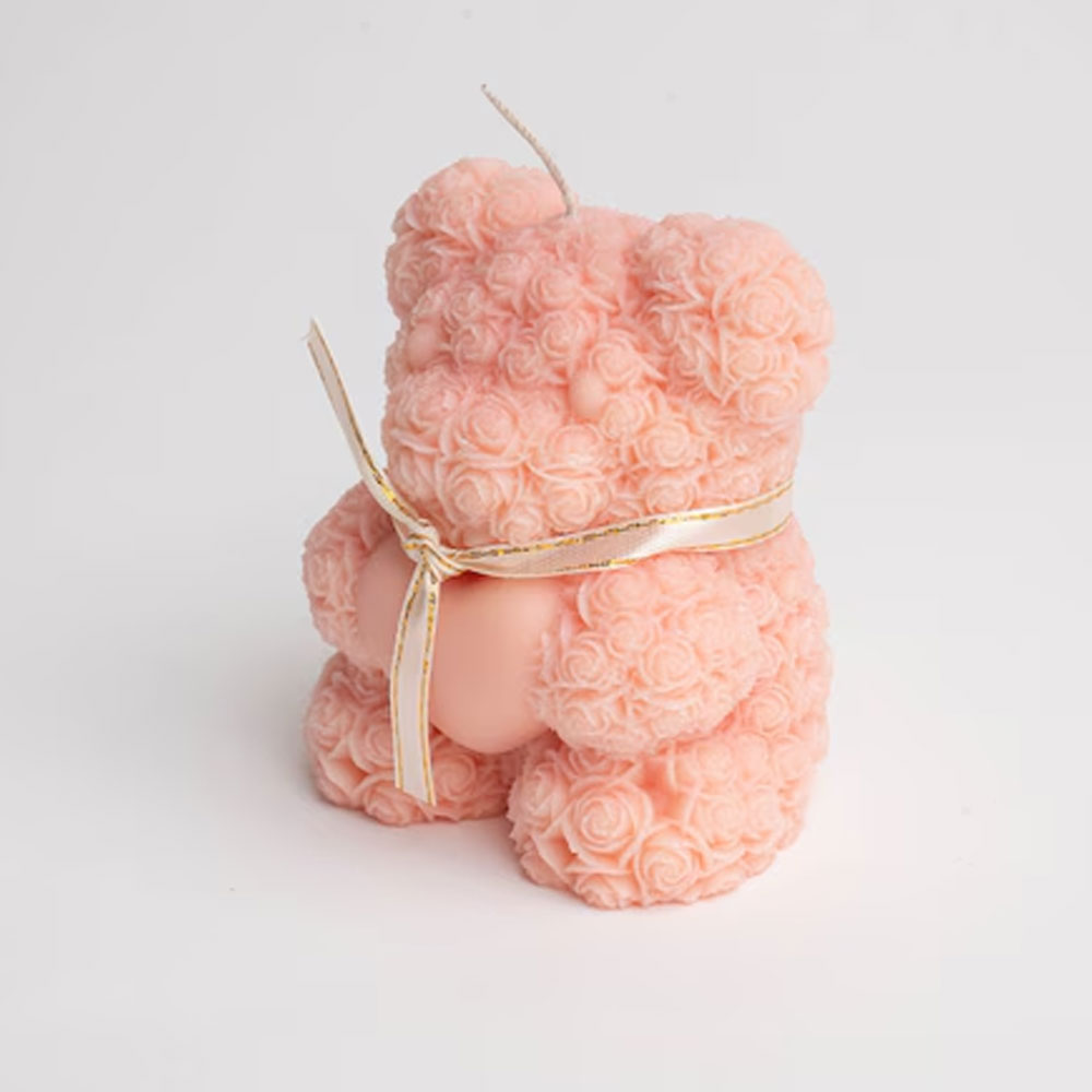 Teddy Bear Heat Rose Silicone  - огляд і ціна Candle Making Kits