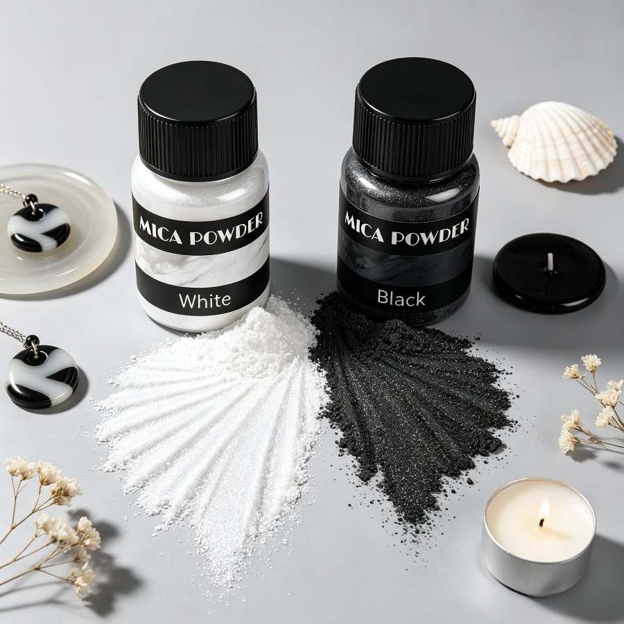 2/24 color metal pigment powde - огляд і ціна Candle Making Kits