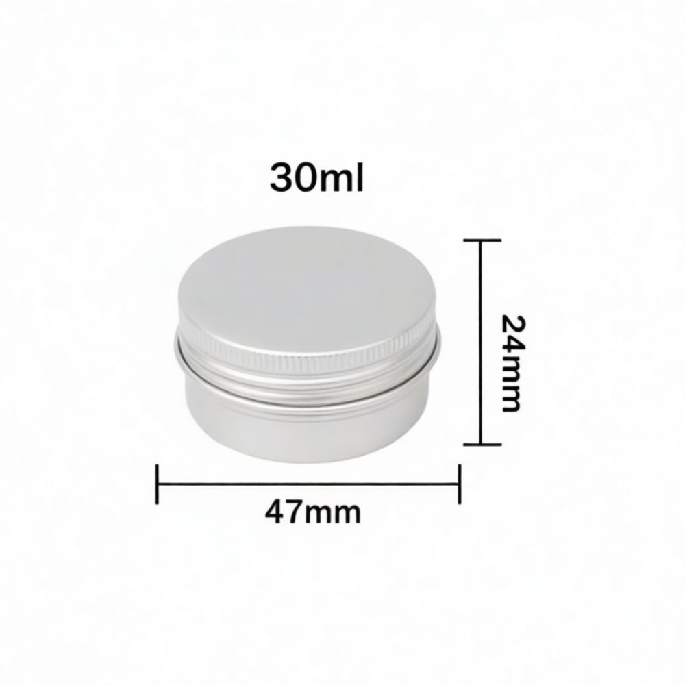 Compact Aluminum Container Rou - огляд і ціна Tin Container Lid