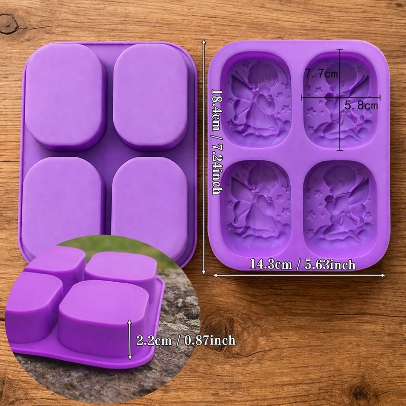 Angel Silicone Mold For Soap M - огляд і ціна Candle Making Tutorial