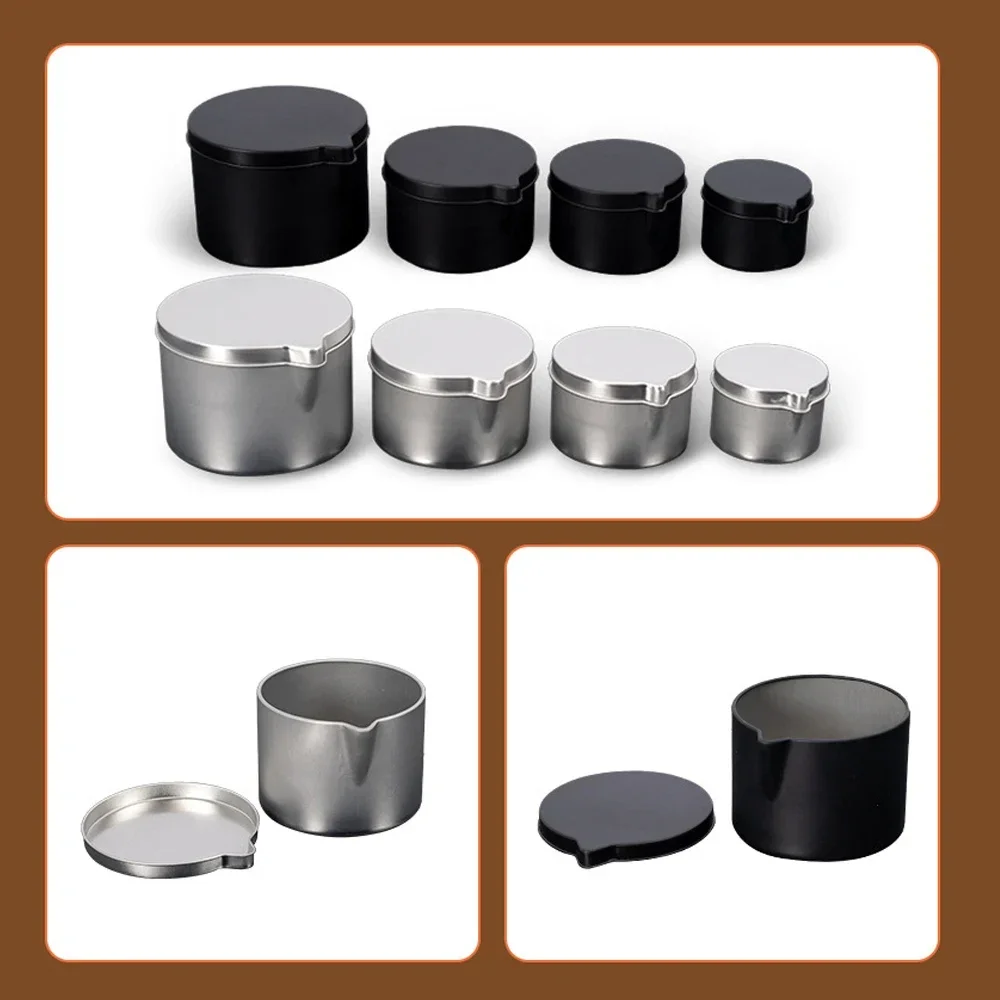 12PCS Silver Black Metal Tins  - огляд і ціна Candle Making Jug
