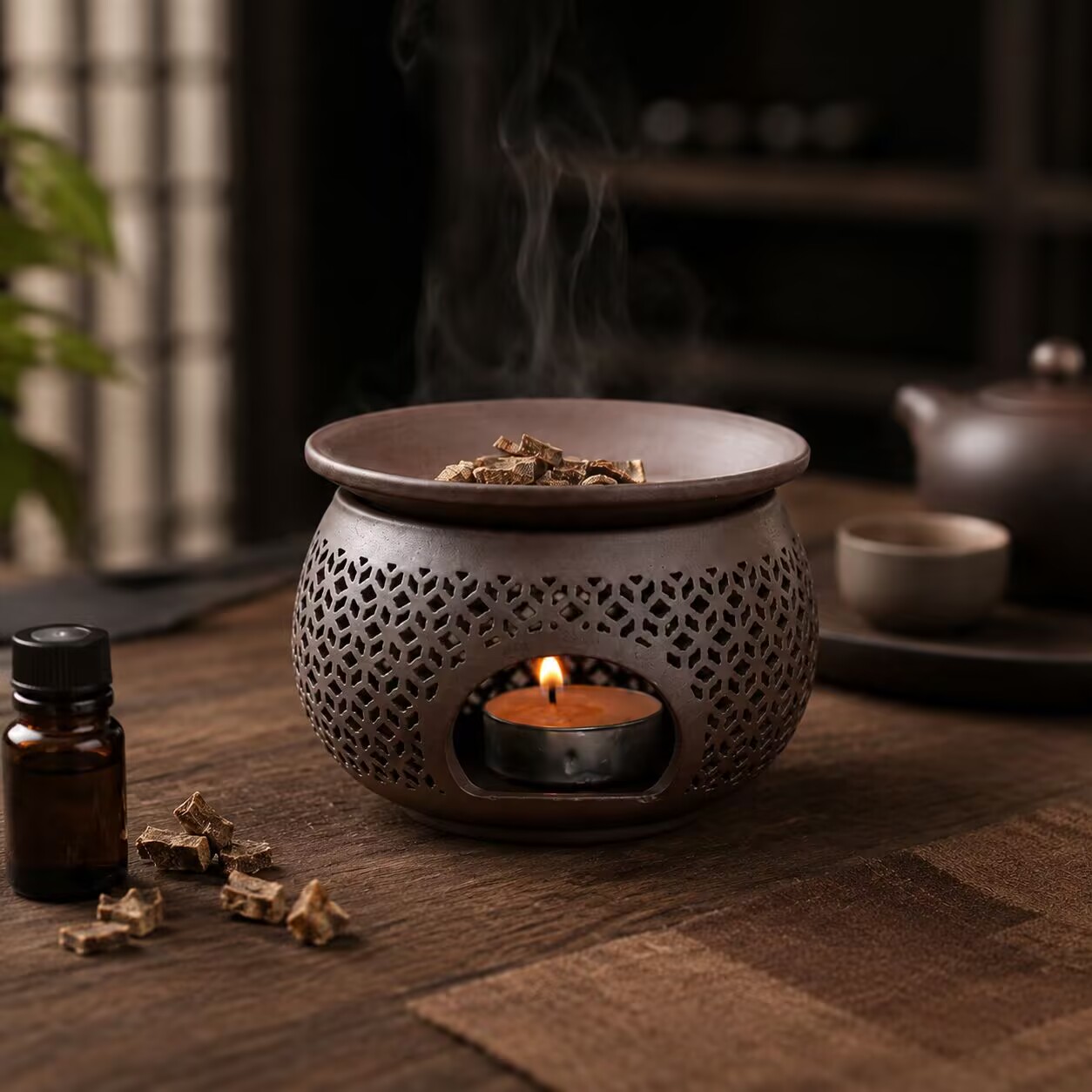 Ceramic Carved Incense Burner  - огляд і ціна Candle Making Jug