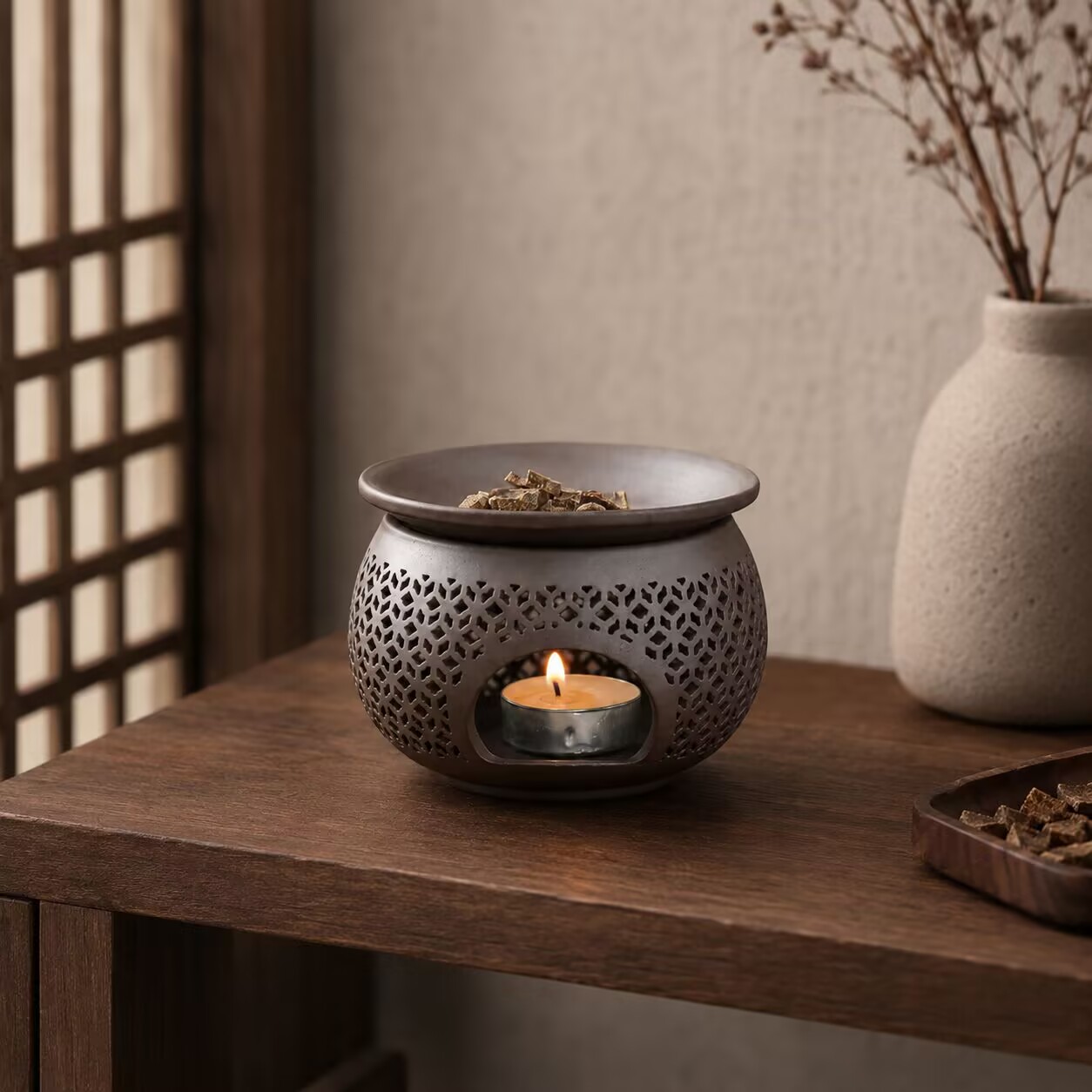 Ceramic Carved Incense Burner  - огляд і ціна Candle Making Jug